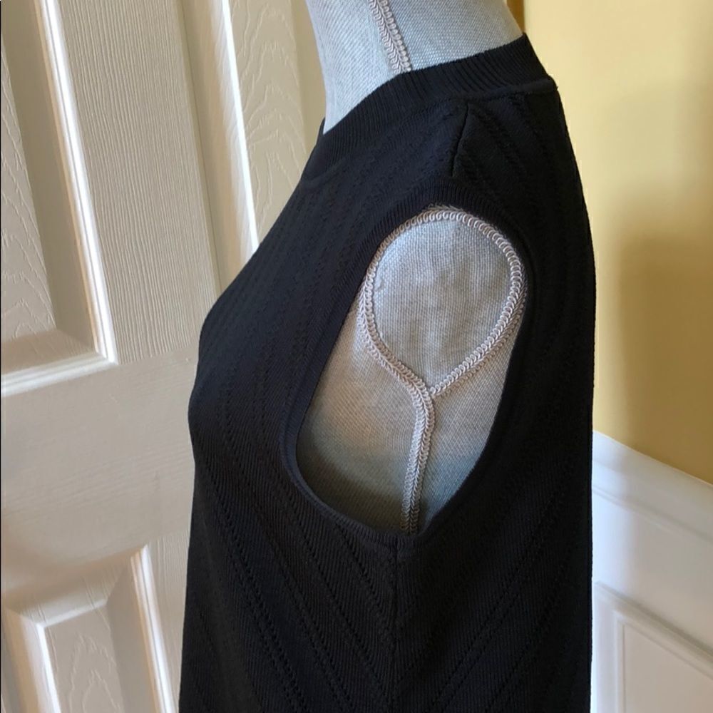 Black Sweater Tank - Picture 4 of 5